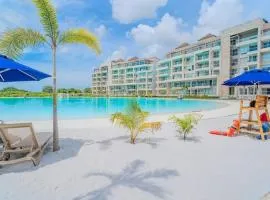 Luxy 2BR at paradise Oasis, 18 min from walled city