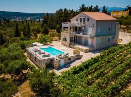 Villa Konstantinos Hilltop Vineyard Escape โรงแรมในคาเนียทาวน์