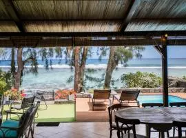 Beach, Blue Sea, Sunset and Private Pool