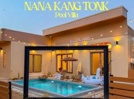 Nana pool villa Kanchanaburi, hotel a Ban Hua Hin