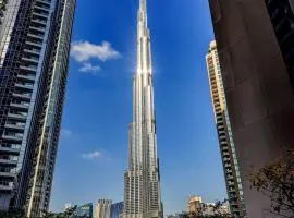 Chic Downtown Act Tower Walk to Burj Khalifa&Mall