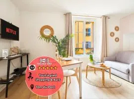 COSY - Climatisé - 2 pas du port - Place aux Herbes