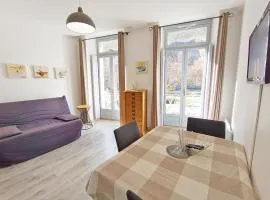 Le balcon du lac, T2 rénové, Balcon, vue lac, casier à ski