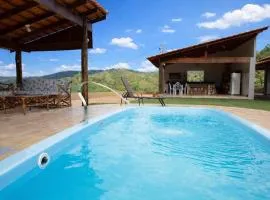 Casa de Campo com Vista, Piscina e Churrasqueira