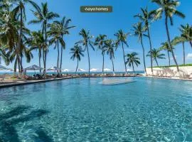 Beachfront 2BR Condo - Pool - Blue Flag Beach