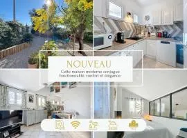 Villa for 4 people with WiFi, parking, and garden