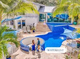 Waterfront Oasis Cascading Pool Views Centrally located Heated Pool Cascade KeyResidences