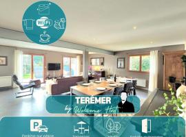 Terémer, Spacieuse maison familiale proche Vannes, hôtel à Saint-Nolff