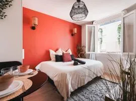 Superbe Studio avec lit King SIZE Centre villers sur marne Proche Paris IDEAL pour couples et professionnel