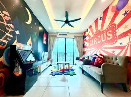JOVIAL Modern Cozy Homestay `Meritus Perai, хотел в Перай