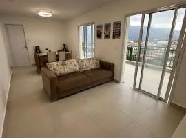 Apartamento em Bertioga com churrasqueira