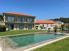 Paços do Douro, Chambre privée avec piscine