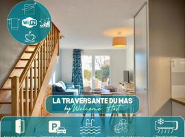 La Traversante du Mas, 6 pers piscine à Calvisson, hôtel à Calvisson