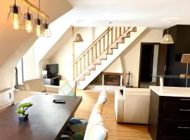 Dreaming apartment with tree Mountain view