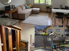 Meiringen Retreat - Sauna, Terrace & Pinball โรงแรมในไมริงเงน