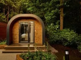 Luxury B&B Woodland Pods at Moddershall Oaks