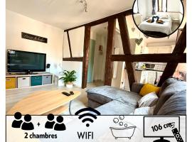 Le Nid du Veilleur-10min de Colmar, готель у місті Тюркайм