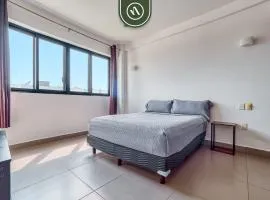 2BR Condo with Private Terrace - Near to the Beach