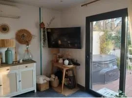 Maison climatisée avec jaccuzi