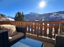 Chalet apartment & mountain view