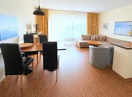 Boddenhof Apartment 48 - Terrasse für Hundefreunde