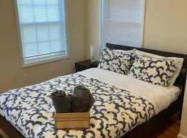 Comfort guest bedroom with bathroom