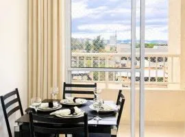 Apartamento em Frente ao Capim Dourado, 2 quartos com AR