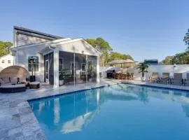 Palmetto Breeze Retreat Pool and Coastal Elegance