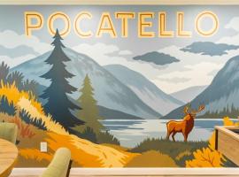 Pocatello में, होटल 7 bedroom, Hot Tub, Fire Pit Retreat in Pocatello, Chubbuck