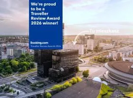 Superjednostka Silent West Apartment 2th floor, 48m2, city center, self check-in