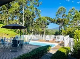 Pousada Reserva Verde com piscina privada com vista para a serra Studio térreo