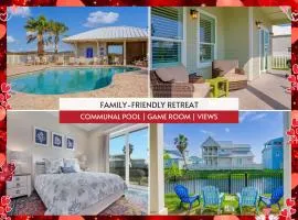 Beach Access Hot Tub Game Room Sleeps Family 16