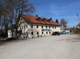 Viesnīca ar autostāvvietu Gasthof Zur Post pilsētā Schwabhausen bei Dachau