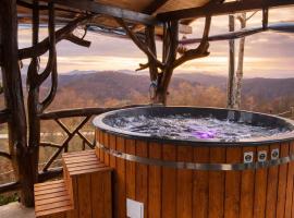 Cabana Cozy cu Jacuzzi în Natură - Cabana Edera, hotel u gradu Mătişeşti