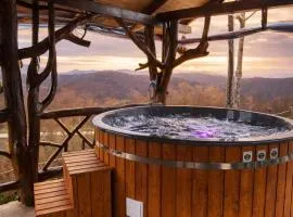 Cabana Cozy cu Jacuzzi în Natură - Cabana Edera