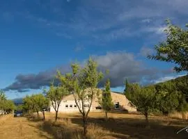 Les Amandiers, maison contemporaine et roulotte