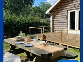 Knus boomstamhuisje op de Schatberg - nabij Toverland