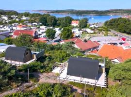 Glempings GrebbestadFjorden glampingpoddar pilsētā Grebestade