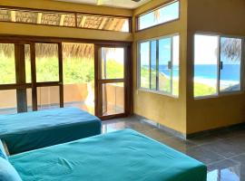 Departamento con vista al mar, Wifi Starlink y AC en Playa San Agustinillo, Hotel in San Agustinillo