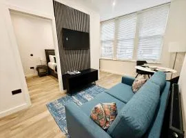 Contemporary 1-Bed Flat by Bury Metro link