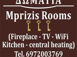 Mprizis Rooms, Hotel in Elati, Trikala