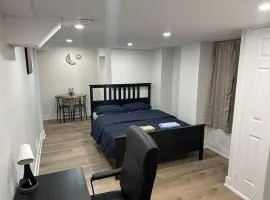 Cozy Basement Studio with Private Bathroom and Kitchen