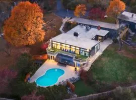 10K sqft Estate 2 Pools Pond Games Sauna Hot Tub