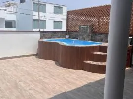 Casa de playa con piscina 2