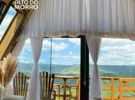 Chalé Alto do Morro 2 - conforto e vista deslumbrante