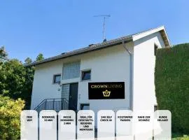 CROWN LIVING Basic Studios Fußach - Studios mit Küche, kostenloser Parkplatz, WLAN, Self Check-in, ideal für Feriengäste und Geschäftsreisende