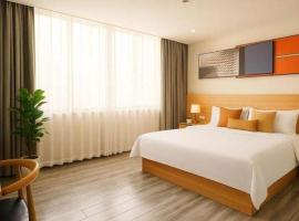 PAI Hotel Zhuhai Doumen Daxin Xinduhui Bus Terminal, hotel u gradu 'Towmoon'