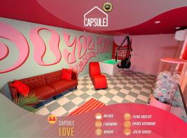 Capsule Love balneo jeu de couple, viešbutis mieste Monsas