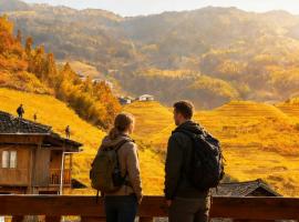 Longji best view intelligent panoramic Hotel-Qianceng Tianti Observatory Store, ξενοδοχείο σε Heping