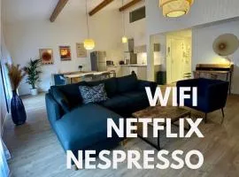 Grand T2 proche Bordeaux et Arkea Arena, Netflix, Wifi, Nespresso